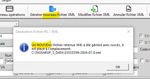 retenues à la source TEJ tunisie